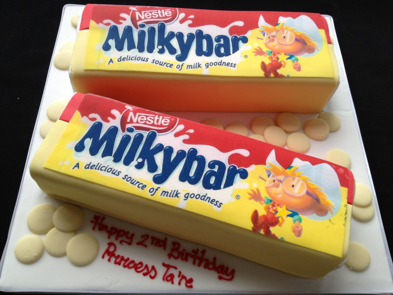 Milkybar Cake Cake | Novelty Cakes