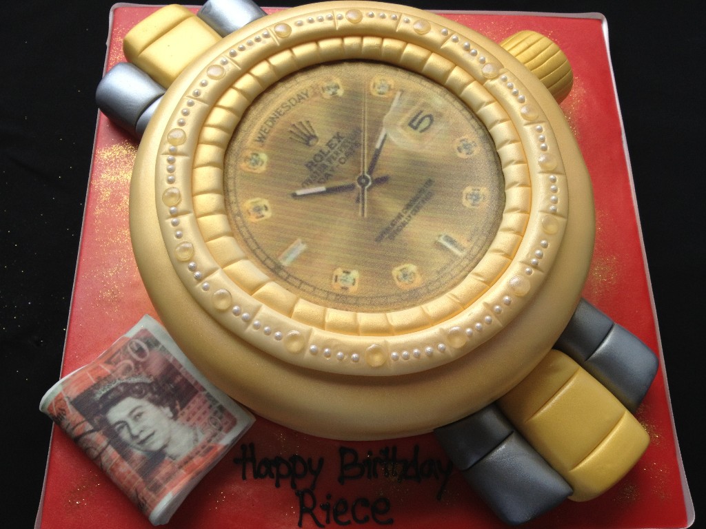 Rolex Daydate Watch Cake |  Cakes