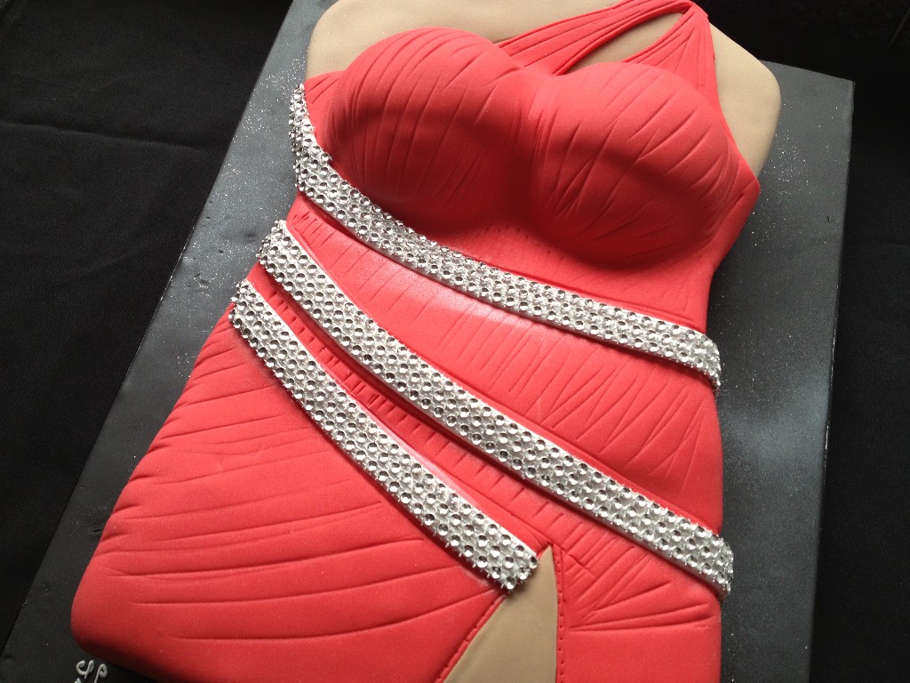 Little Red Dress Cake |  Cakes