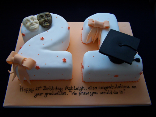 Drama Graduation Cake |  Cakes