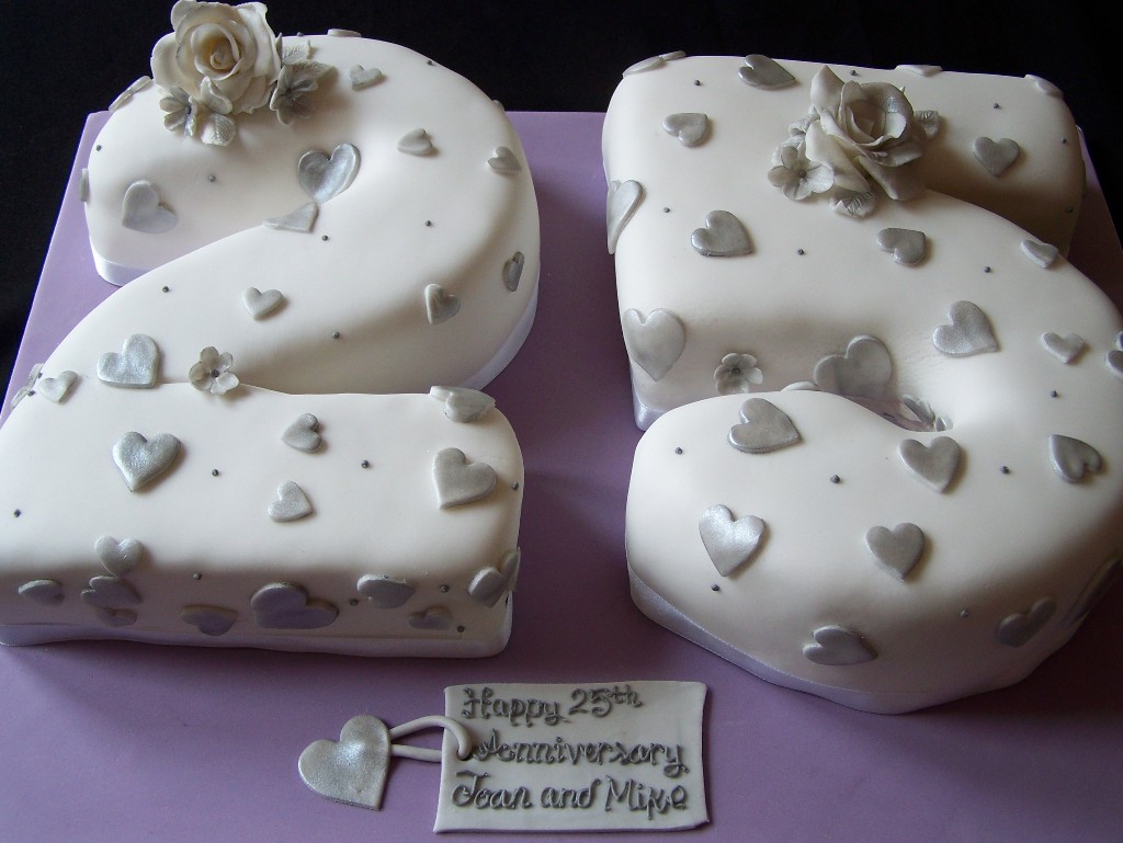 25th Anniversary Cake |  Cakes