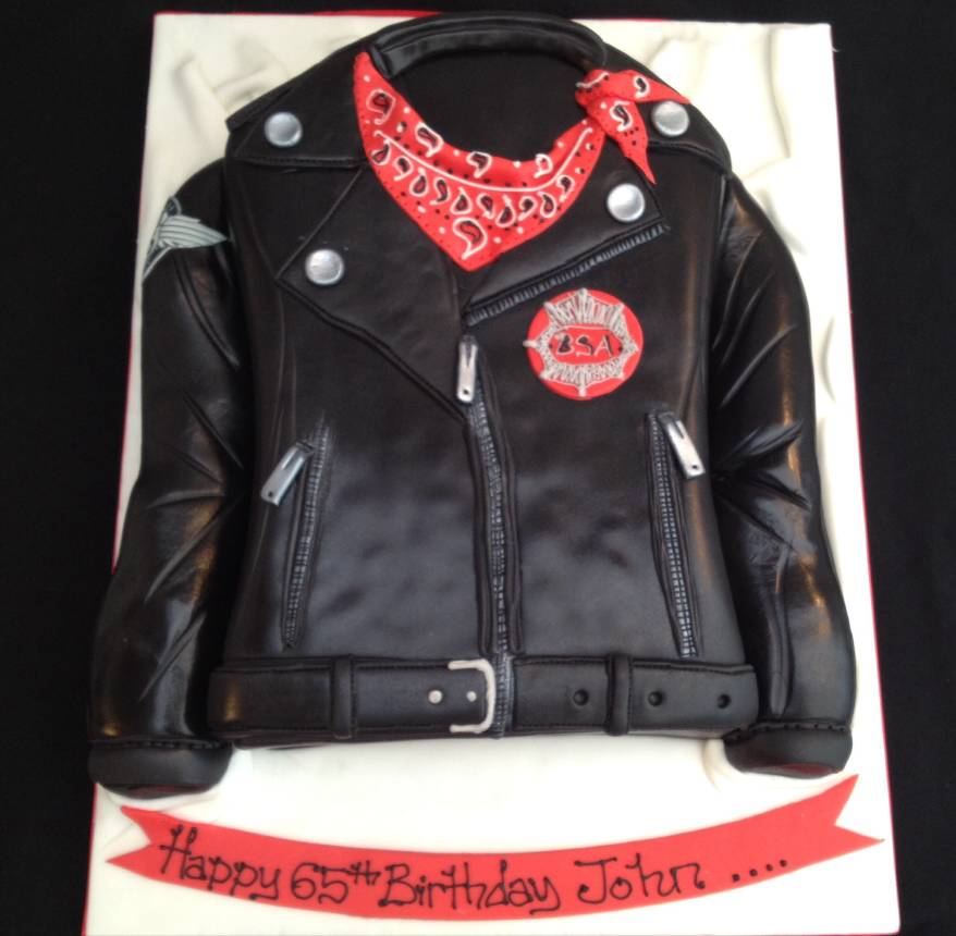 Biker Jacket Cake |  Cakes