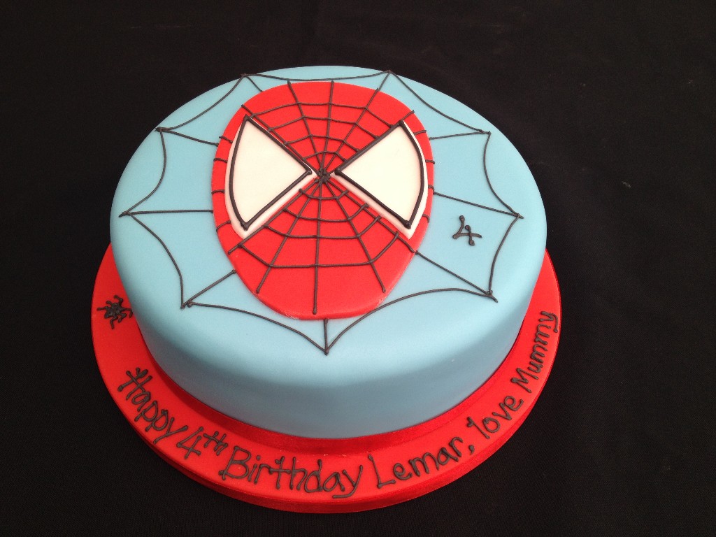 Spider Face Cake |  Cakes