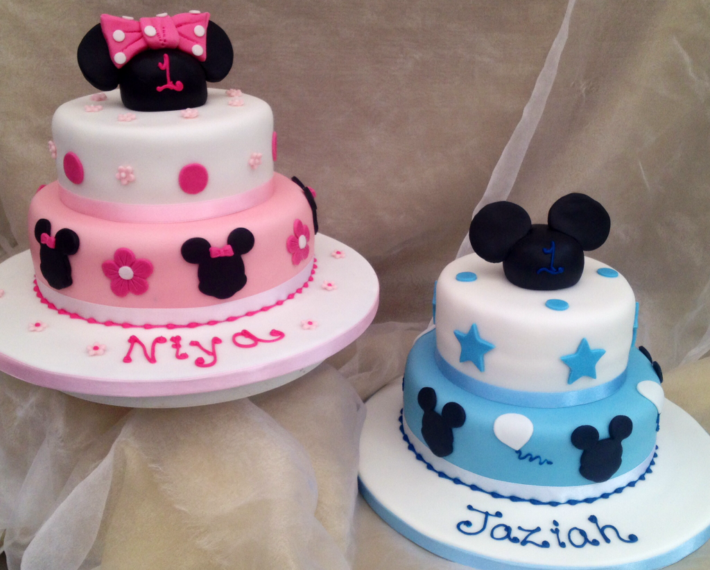 Twin Mouse Cake |  Cakes