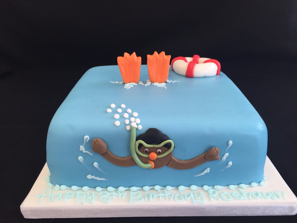 Swimming Cake |  Cakes