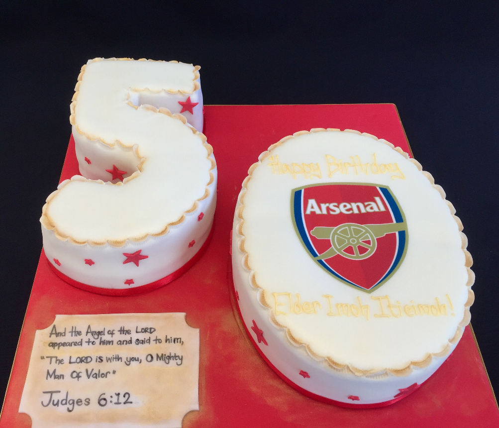 Arsenal 50 Cake |  Cakes