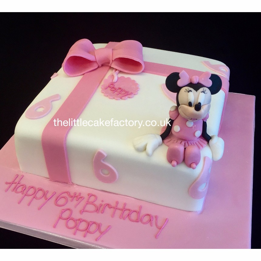 Minnie Parcel Pink Cake | Children Cakes