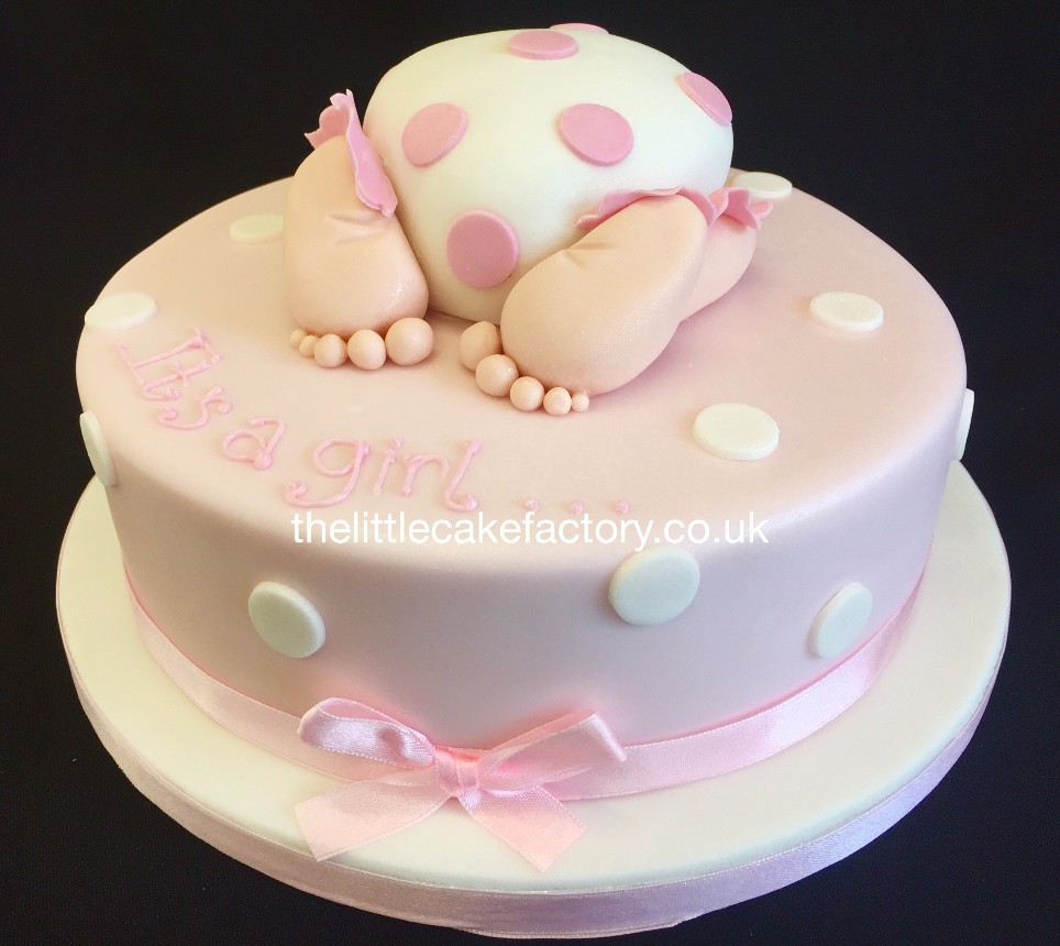 Pink Baby Shower Cake |  Cakes