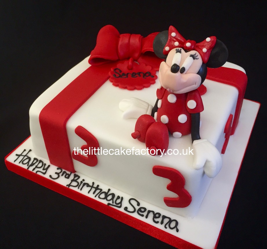 Minnie mouse red parcel cake Cake | Children Cakes