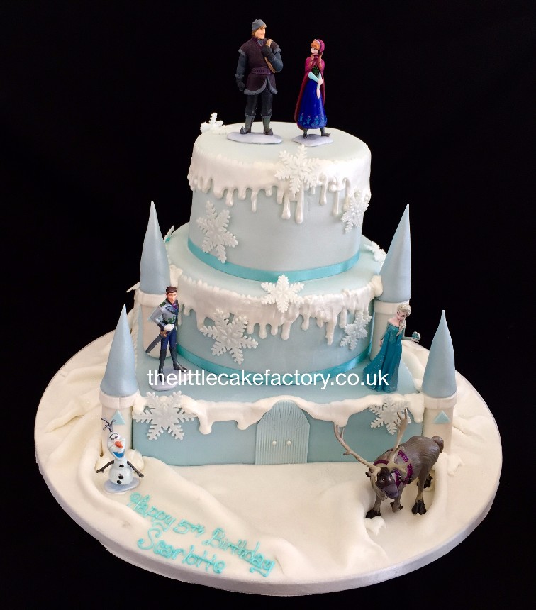Frozen Castle Cake |  Cakes