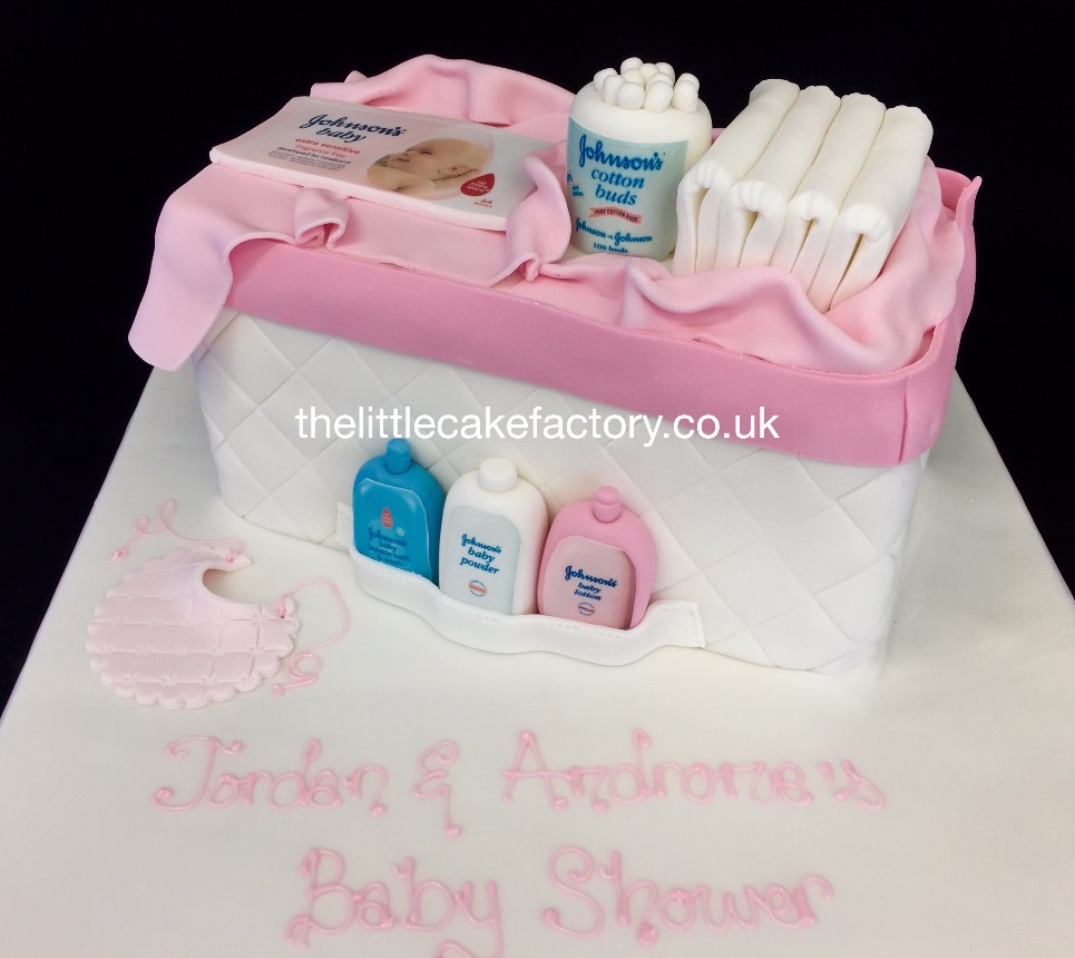 Baby Shower Bag Cake |  Cakes