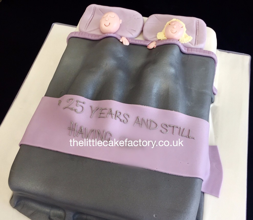25 Years Bed Cake |  Cakes