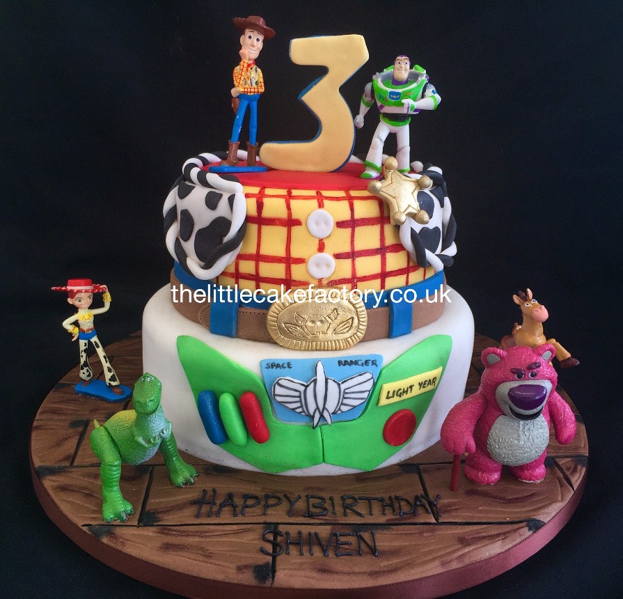 Toy Story 2 tier cake Cake |  Cakes