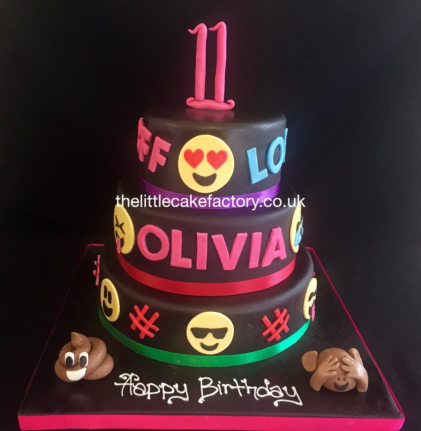 Emoji Birthday Cake |  Cakes