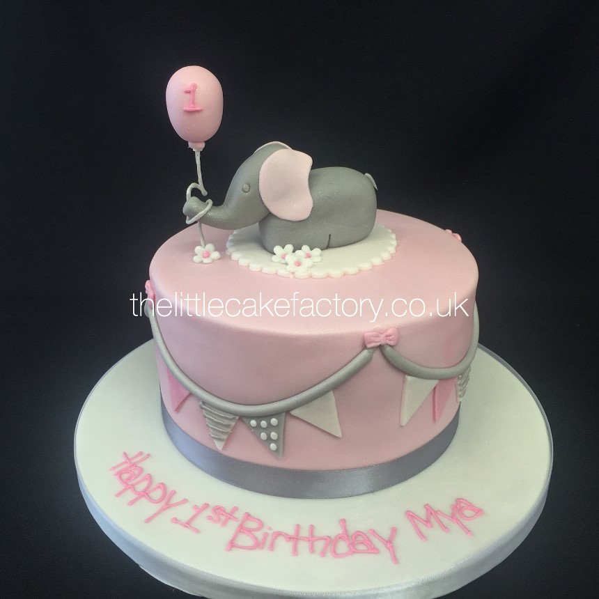 Pink Elephant Cake |  Cakes