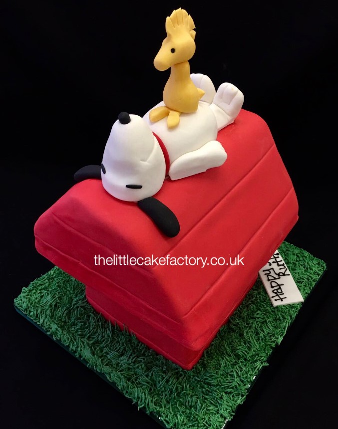 Snoopy kennel cake Cake |  Cakes