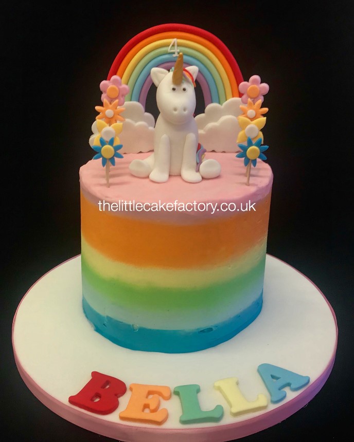 Unicorn Pastel Rainbow Cake |  Cakes
